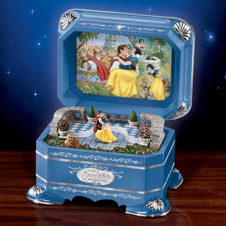 Officially Licensed Disney Ultimate Heirloom Porcelain Character Tinker  Bell Musical Music Box: Ultimate Disney Heirloom Porcelain® Music Box